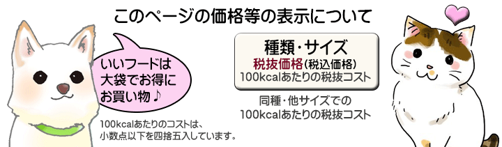 大袋ドッグフード・キャットフードの表示について