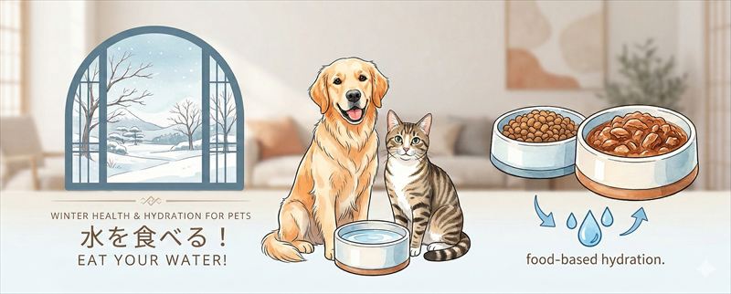 水を食べる