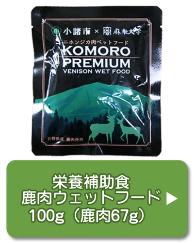 栄養補助食 鹿肉ウェットフード