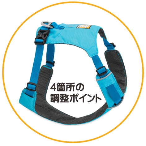 4箇所の調整ポイント