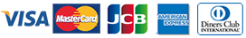 VISA Master JCB AMEX Diners