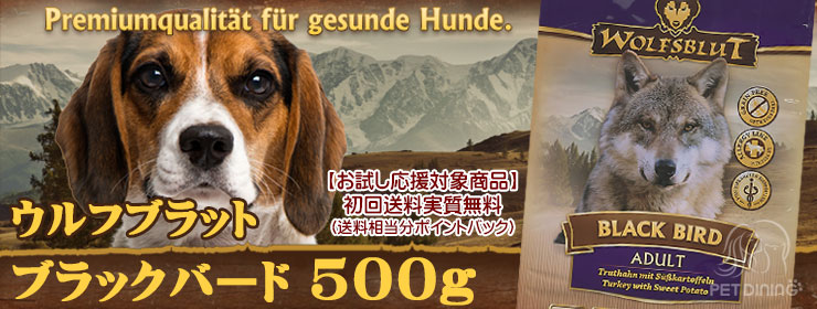 ウルフブラット・ブラックバード500g